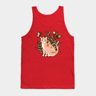 Flora Kitten, cat Tank Top